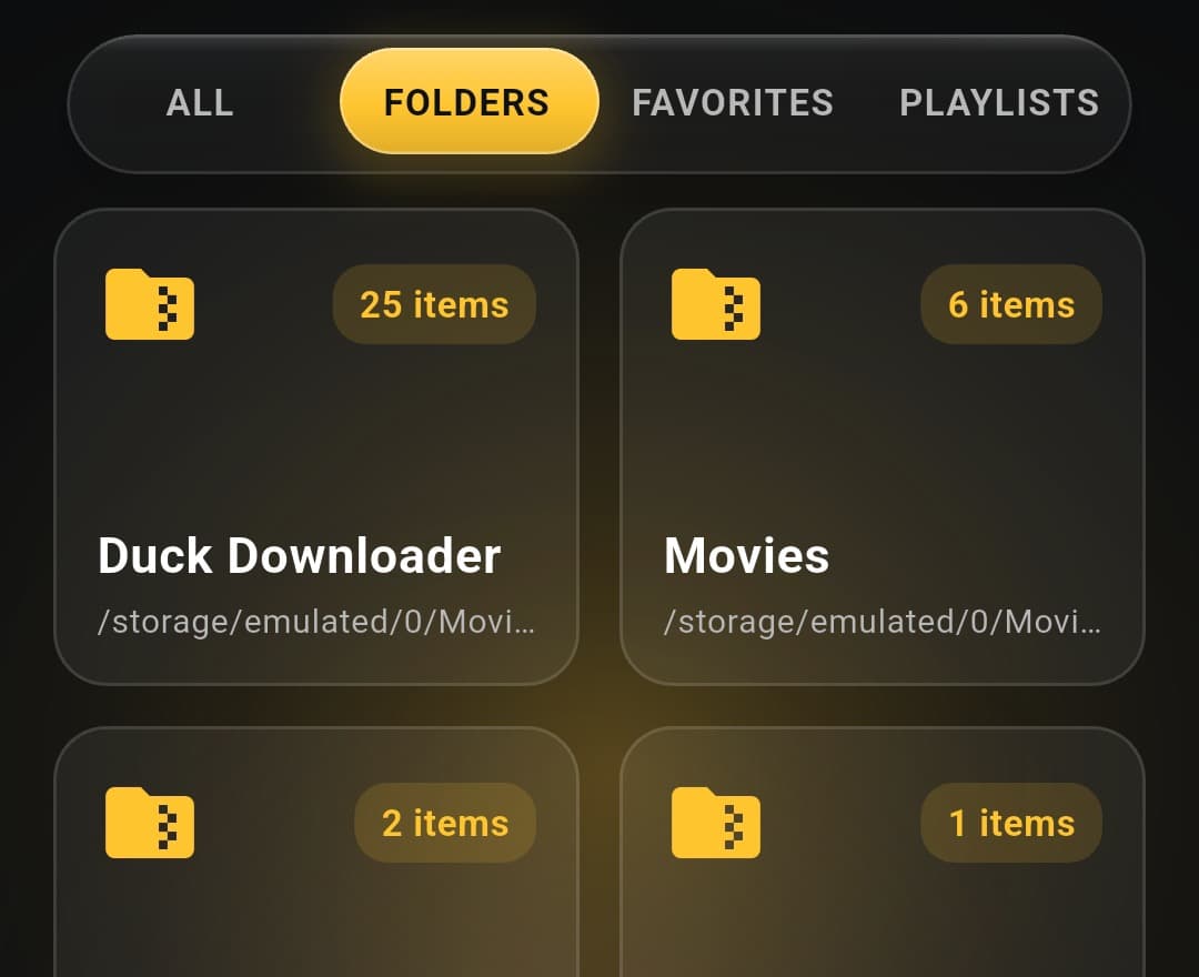 The folder browser, rebuilt in this release